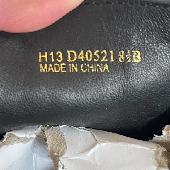 New! Cole Haan Adler Tall Stretch Back Riding black boots size 8.5B - Picture 15 of 16